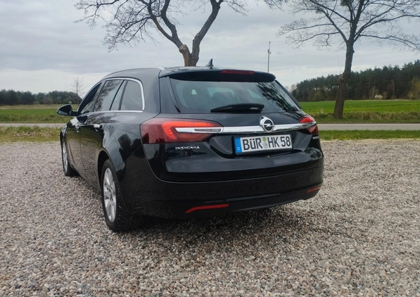 Opel Insignia cena 31900 przebieg: 218345, rok produkcji 2014 z Orneta małe 352